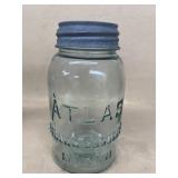 Atlas strong shoulder, mason jar