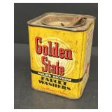 Golden State faucet washers advertising can