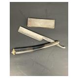 Oxford, Germany, straight razor with sharpening