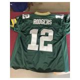 Aaron Rodgers Green Bay Packers jersey size e