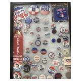 Nixon dole campaign buttons