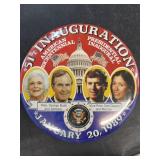 1989/51 inauguration presidential button large