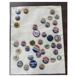 Wilkie Dewey GoldWater campaign buttons