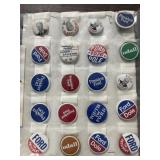 Gerald Ford for president campaign buttons