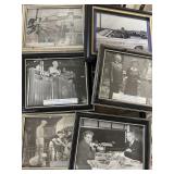 8 x 10 black-and-white photos of presidential