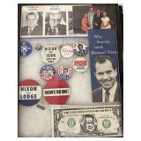 Nixon Lodge and Judd political items