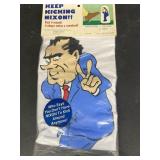 Richard Nixon keep kicking Nixon inflatable 16" x
