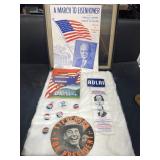 1956 Eisenhower men of the year ribbon Stevenson