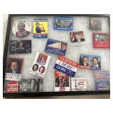 Bill Clinton, political buttons
