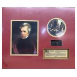 *** Andrew Jackson lock of his hair