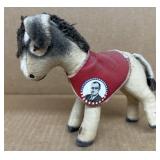 Franklin Roosevelt political button and donkey