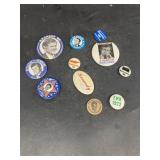 Kennedy campaign buttons