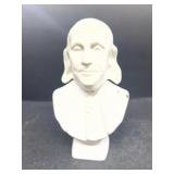 Benjamin Franklin after shave bust