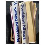 President Nixon, large lot of bumper stickers