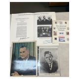 Linden B Johnson print Wendell Wilkie