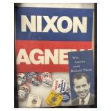 Richard Nixon and Lodge campaign buttons, Coins,