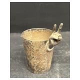 Richard Nixon, silver plated cup, giving the