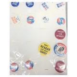 Ronald Reagan presidential buttons