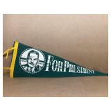 Thomas Dewey for president vintage pennant