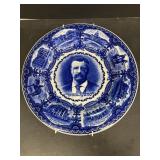 Theodore Roosevelt, Staffordshire Plate