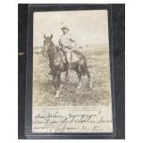 1898  Theodore Roosevelt, rough riders postcard