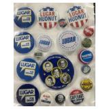 Luger Parker Wilcox campaign buttons