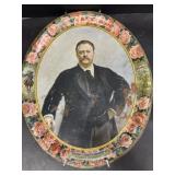 Theodore Roosevelt tray vintage