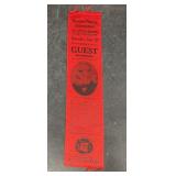 1931 Oregon Pioneer 59th annual reunion ribbon L