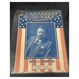Roosevelt March sheet music vintage