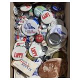 Campaign buttons, Conrad, Secretary of State, L