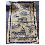 Historic Washington DC tapestry
