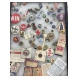 Pin backs the pope Heinz pickle miscellaneous