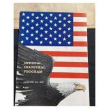 1961 official inaugural program Kennedy Johnson