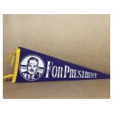 Thomas Dewey for president vintage pennant