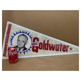 Vote goldWater for president pennant-can be shippe