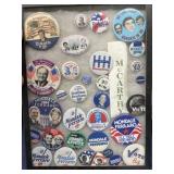 Mondale McCarthy Humphrey campaign buttons