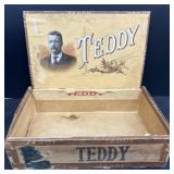 Teddy Roosevelt cigar box