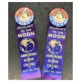 1969 America salutes first men on the moon