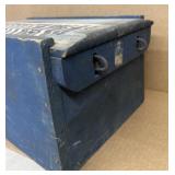 Early wooden ballot box