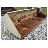 85" Skid Steer Bucket, Great for Snow
