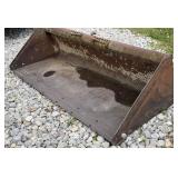 80" Bobcat Construction Bucket, Heavy Duty