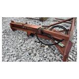 20T Inverted Log Splitter, Skidsteer Attachment