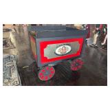 Wooden Display Wagon
