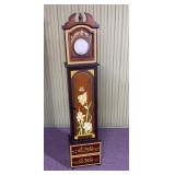 Painted Clock Cabinet
