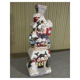 Snow factory Christmas decoration ceramic 3 foot