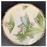 Hand-painted Royal Austria plate