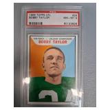 1965 Topps BOBBY TAYLOR, PSA-8