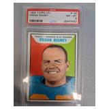 1965 Topps FRANK RIGNEY, PSA-8