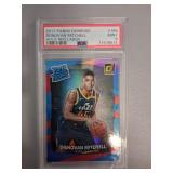 2017 Panini Donruss Donovan Mitchell 53/99, PSA9