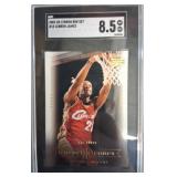 2003 UD Lebron RC, #15, SGC- 8.5